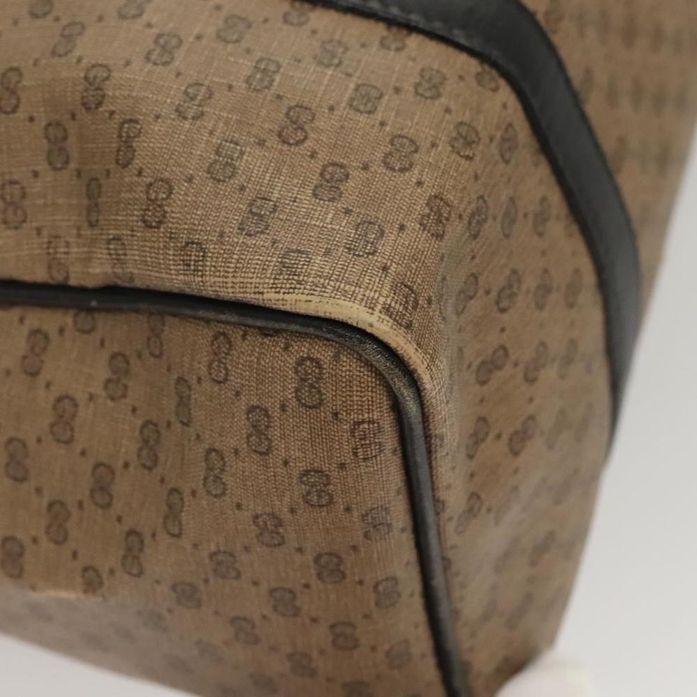 GUCCI Micro GG Supreme Boston Bag PVC Beige Silver 87 002 4685 Auth sw737 - Picture 10 of 16